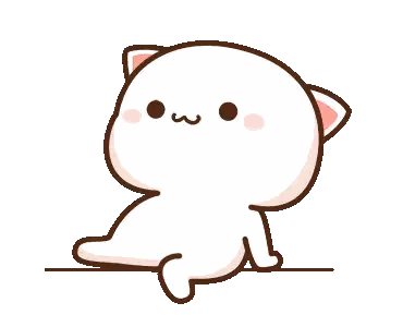 Cartoon Cat Sitting