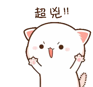 Cartoon Cat With Chinese Writing