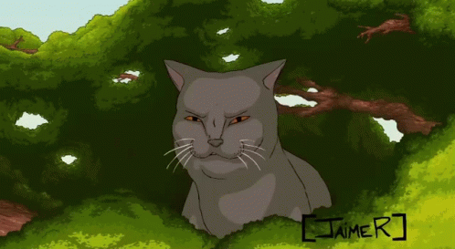 Cartoon Cat With Name Jaime GIF