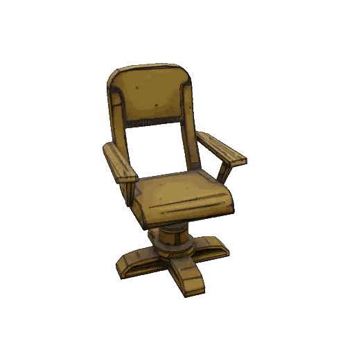 Cartoon Chair With Screw