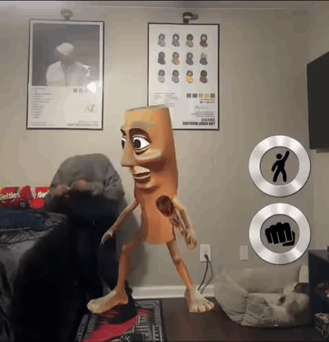 Cartoon Character and A Few Good Men Poster