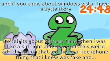 Cartoon Character And If You Know About Windows Vista I Have A Litle Story GIF