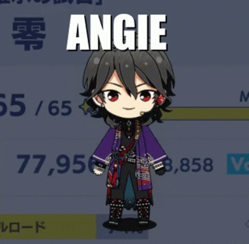 Cartoon Character Angie