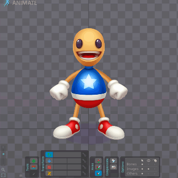 Cartoon Character Animated
