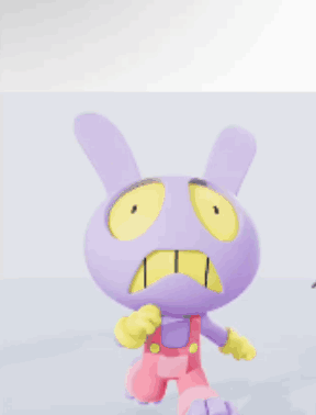 Cartoon Character Asking Another for Help