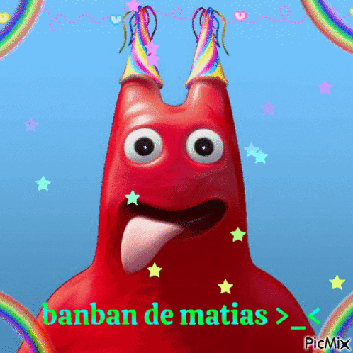 Cartoon Character Banban De Matias GIF