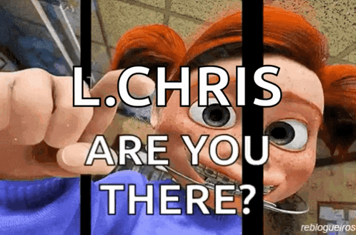 Cartoon Character Behind Bars l.chris Are You There