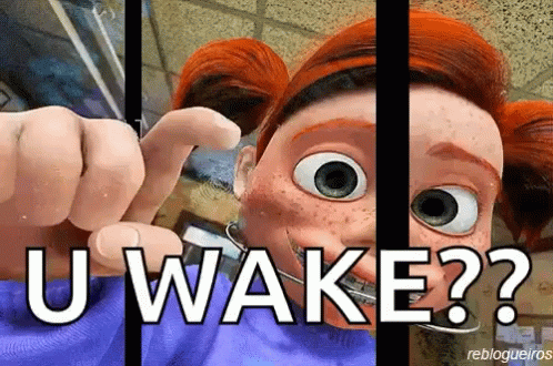 Cartoon Character Behind Bars Wake