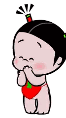 Cartoon Character Blowing Kiss