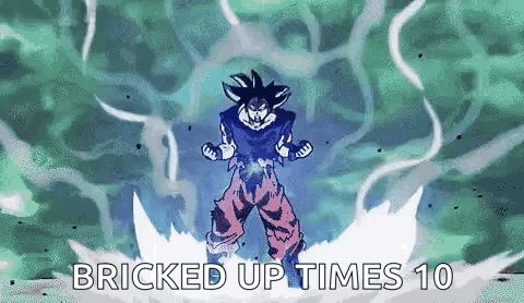 Cartoon Character Bricked Up Times 10