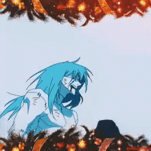 Cartoon Character Carrying Gift Box GIF