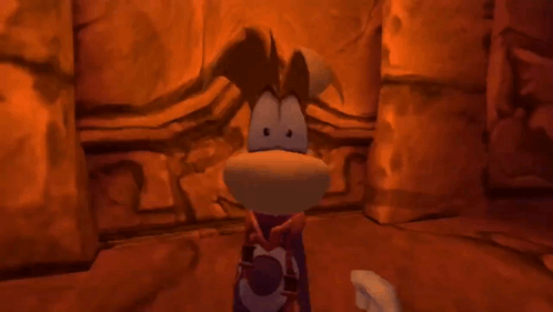 Cartoon Character Casting Shadow on Wall