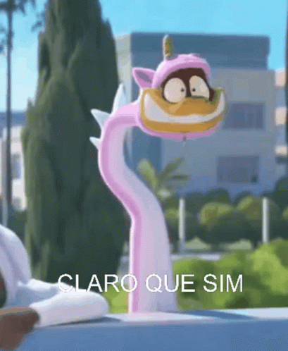 Cartoon Character Claro Que Sim