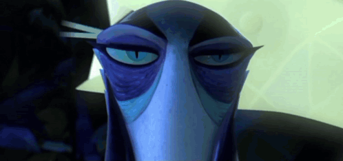 Cartoon Character Close Up Face GIF