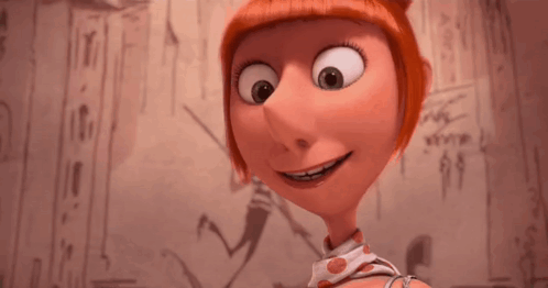 Cartoon Character Close Up GIF