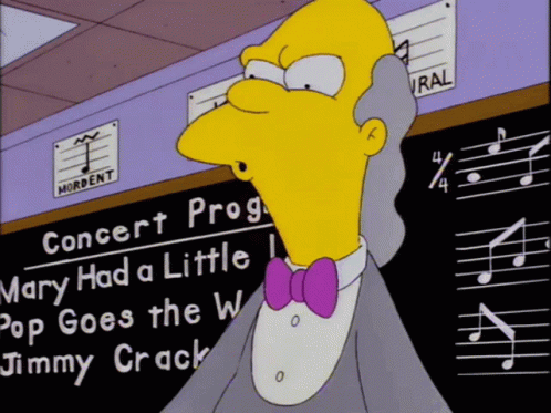 Cartoon Character Concert Program Mary Had Little Pop