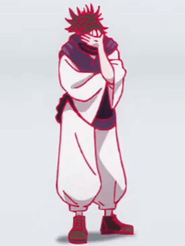 Cartoon Character Covering Face GIF