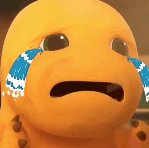 Cartoon Character Crying Blue Tears GIF