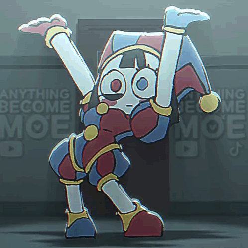 Cartoon Character Dancing Anything Become Moe