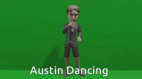 Cartoon Character Dancing Austin GIF
