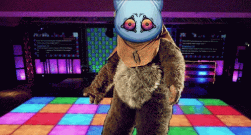 Cartoon Character Dancing