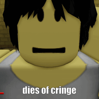 Cartoon Character Dies Of Cringe GIF