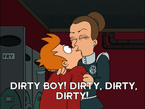 Cartoon Character Dirty Boy Dirty Dirty Dirty Dirty
