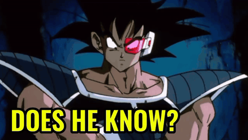 Cartoon Character Does He Know