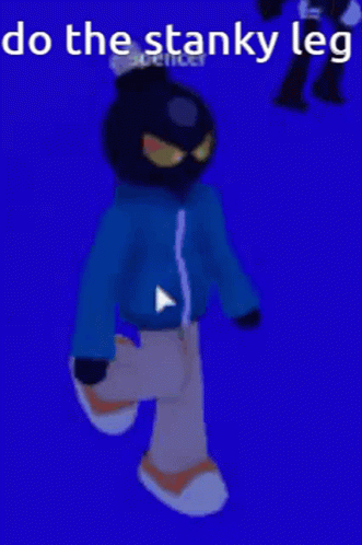 Cartoon Character Doing the Stanky Leg