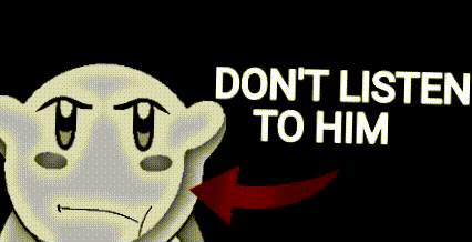 Cartoon Character Don't Listen To Him GIF