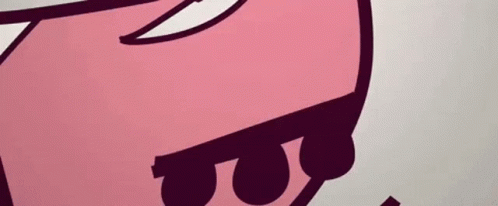 Cartoon Character Face With Crown GIF