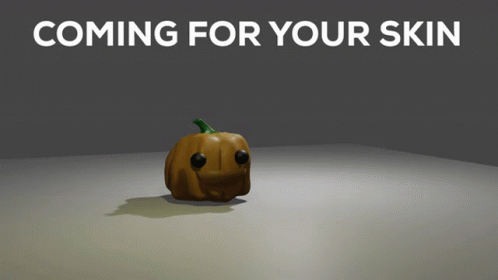 Cartoon Character Flying Saying Coming For Your Skin GIF