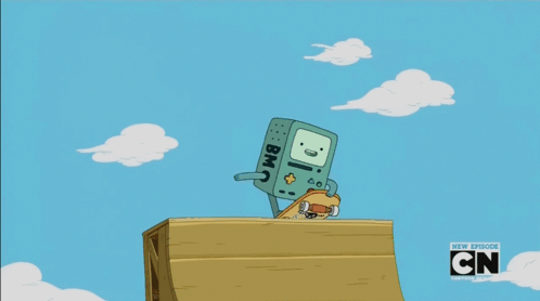 Cartoon Character Flying Saying This Is Sick