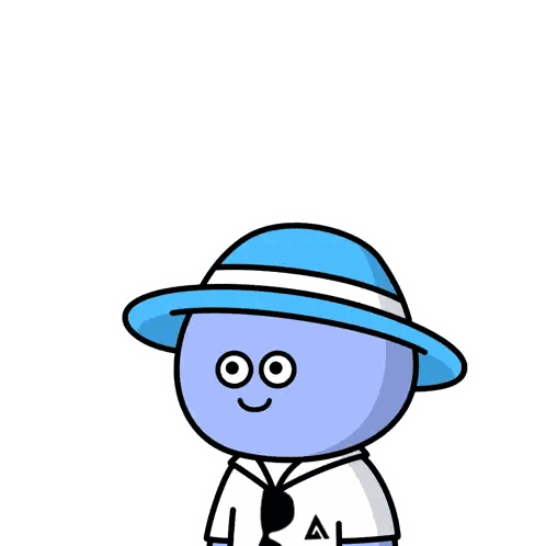 Cartoon Character Giving Middle Finger