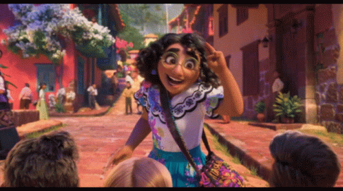 Cartoon Character Giving Peace Sign GIF