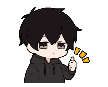 Cartoon Character Giving Thumbs Up
