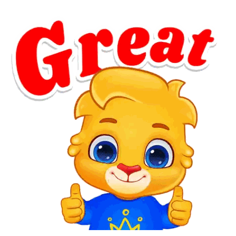 Cartoon Character Giving Thumbs Up