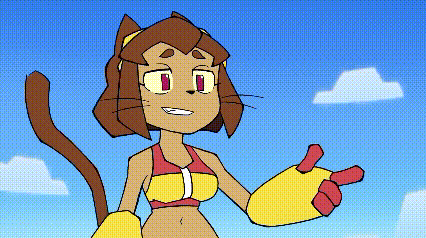 Cartoon Character Giving Thumbs Up