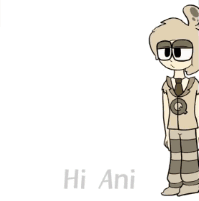 Cartoon Character Hi Ani