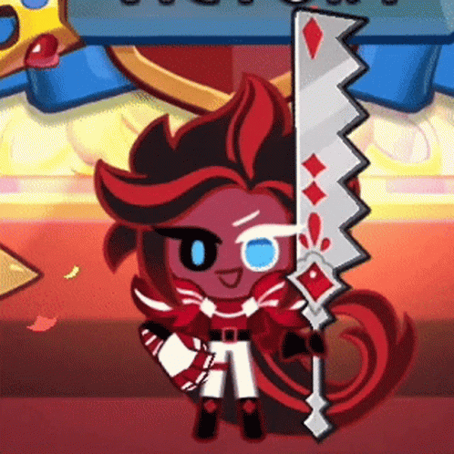 Cartoon Character Holding Diamond Saw