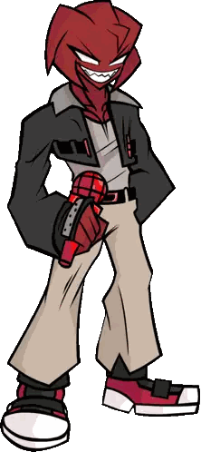 Cartoon Character Holding Microphone