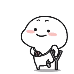 Cartoon Character Holding Slingshot