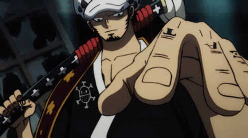 Cartoon Character Holding Sword With L GIF