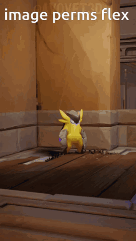Cartoon Character Image Perms Flex GIF