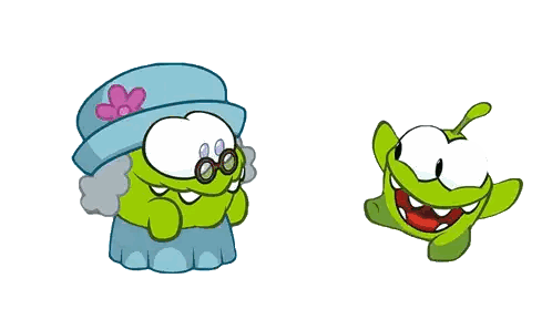 Cartoon Character in Blue Hat and Glasses