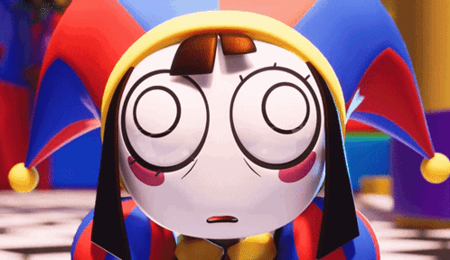 Cartoon Character in Jester Hat