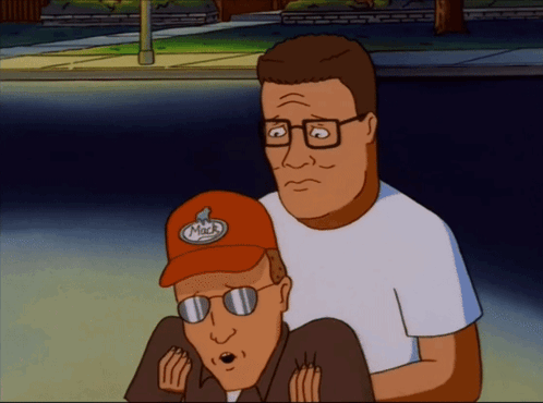 Cartoon Character in Mack Hat and Sunglasses