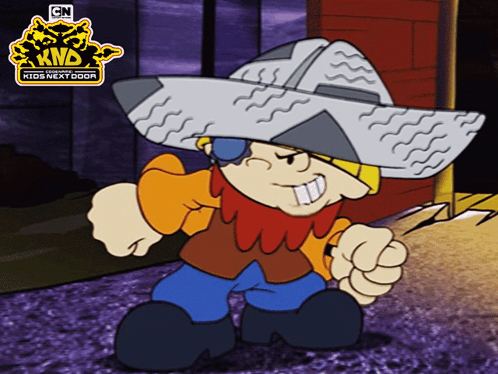 Cartoon Character in Sombrero