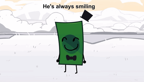 Cartoon Character In Top Hat But What Is He Hiding Underneath GIF