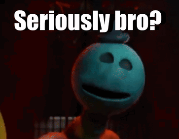 Cartoon Character in Top Hat Says Seriously Bro